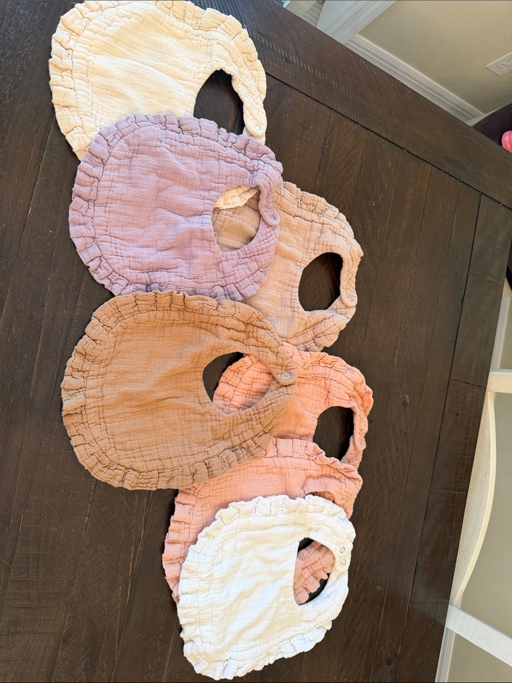 Baby girl bibs